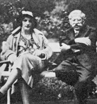 Foto: Dora Richter en Magnus Hirschfeld